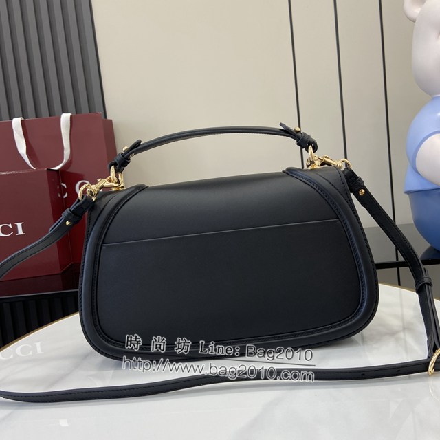 Gucci專櫃古馳最新款Blondie系列中號手提包原廠皮肩背女包 jh2127型號：815719